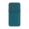 Custodia Porta Carte Morbida in Silicone Per Samsung Galaxy S24 S23 S22 S21 S20 Plus FE Note 20 Ultra A51 A71 A54 Tasca Portafoglio Cover Posteriore