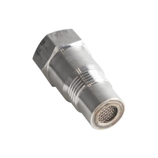 Stainless Steel Extension Fitting with Filter Screen M18x1.5 Oxygen Sensor Adapter