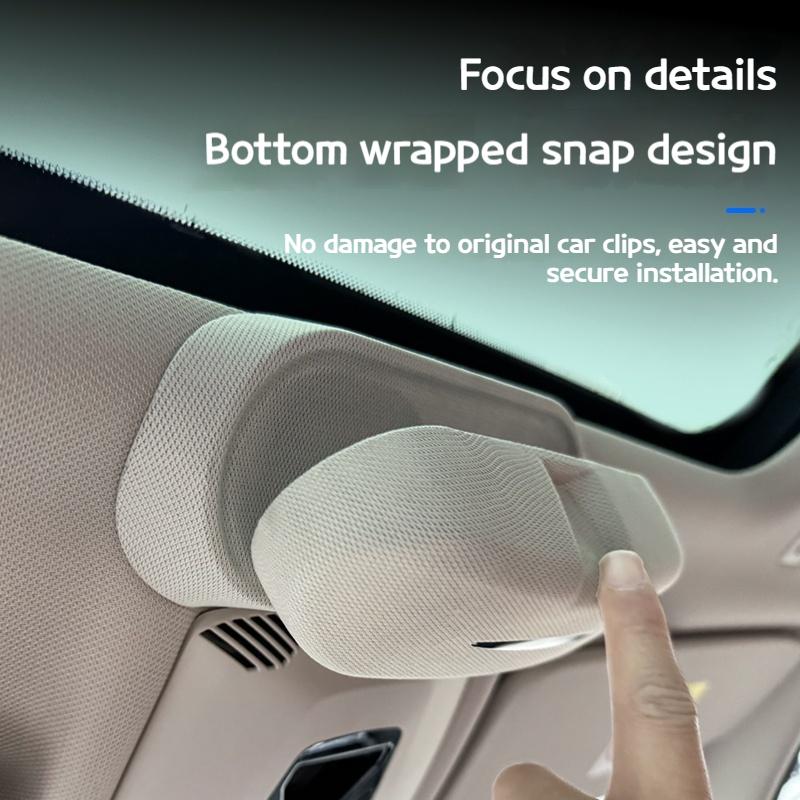 Dla BMW X1 U11 2025-2025 samochód zamszowe etui na okulary modyfikacja klips do przechowywania okularów przeciwsłonecznych ramka na okulary przeciwsłoneczne dachowe akcesoria wewnętrzne