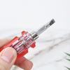 Mini Portable Screwdriver 2Pcs Transparent Head Radish Grip Handle Small Repair Tools for Eyeglasses Jewelry Fix