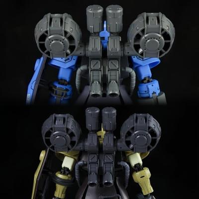HG MS Gouf Flight Backpack MSV 1/144 (2 Pieces)