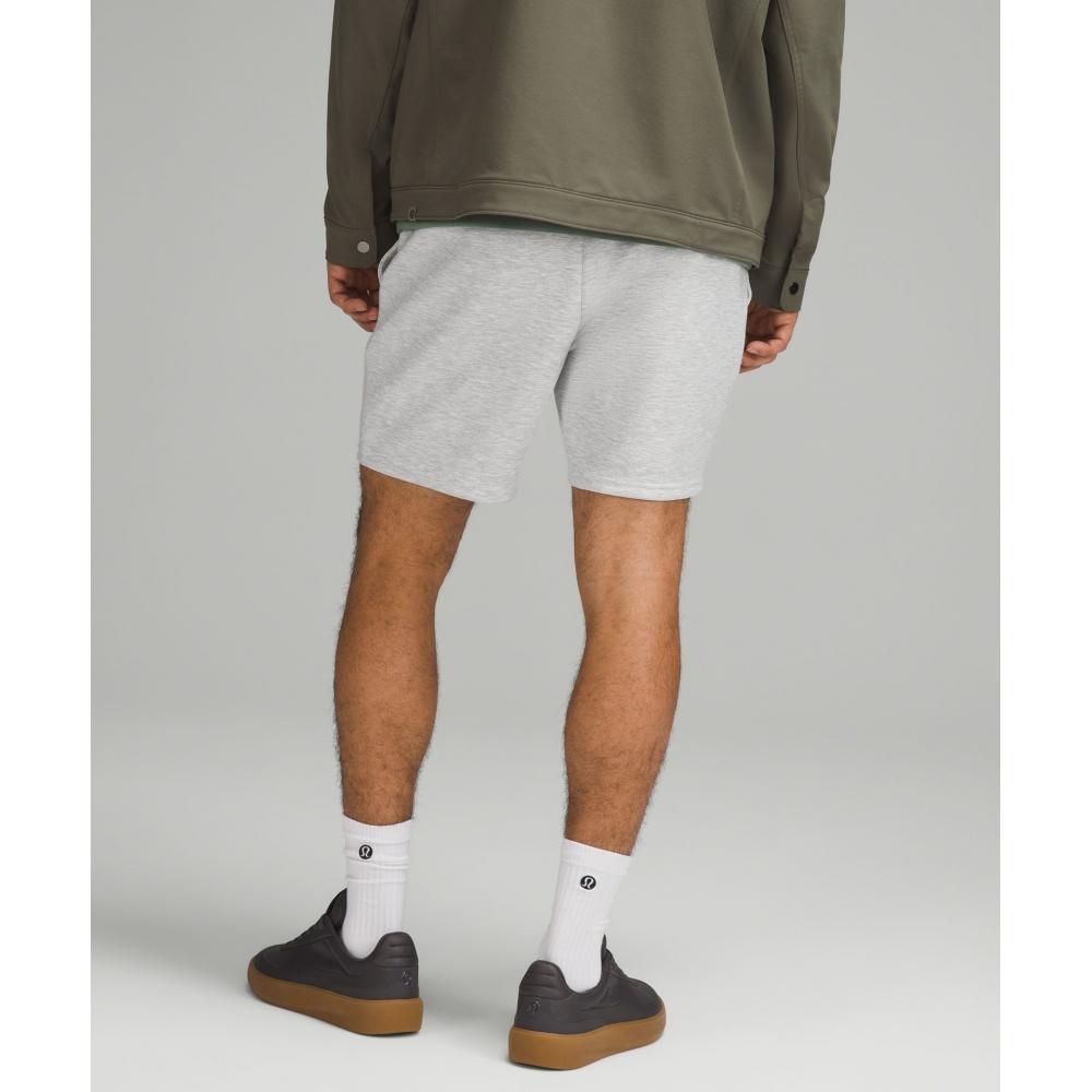 Lululemon Smooth Spacer Short 7  Heathered Core Ultra Light Grey