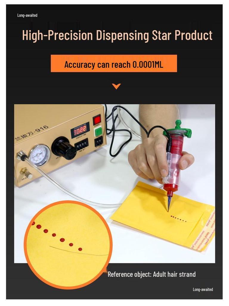 NBW-982D Semi-Automatic UV Glue & Silicone Dispensing Machine with Manual Controller