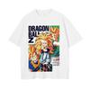 Dragon Ball Videl, Gohan & Mr. Satan Manga Print Oversized T-Shirt | Unisex Casual Top