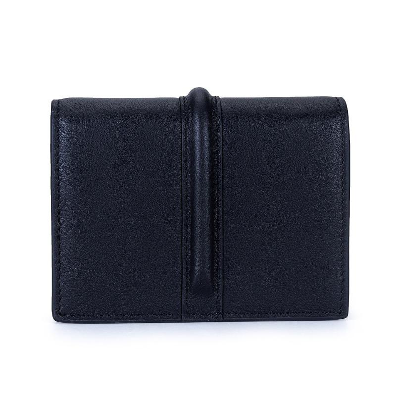 Elegant Women's Luxury Leather Wallet with Exquisite Gift Box,Premium Compact Short Purse with Twist Lock,Perfect Gift for Women