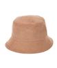 THE-ABON Men'S Corduroy Minimal Bucket Hat Camel