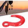 6500lb Lifting Hook, Large Opening Alloy Steel Crane Hoist Hook Lifting Parts for Construction Engineering
