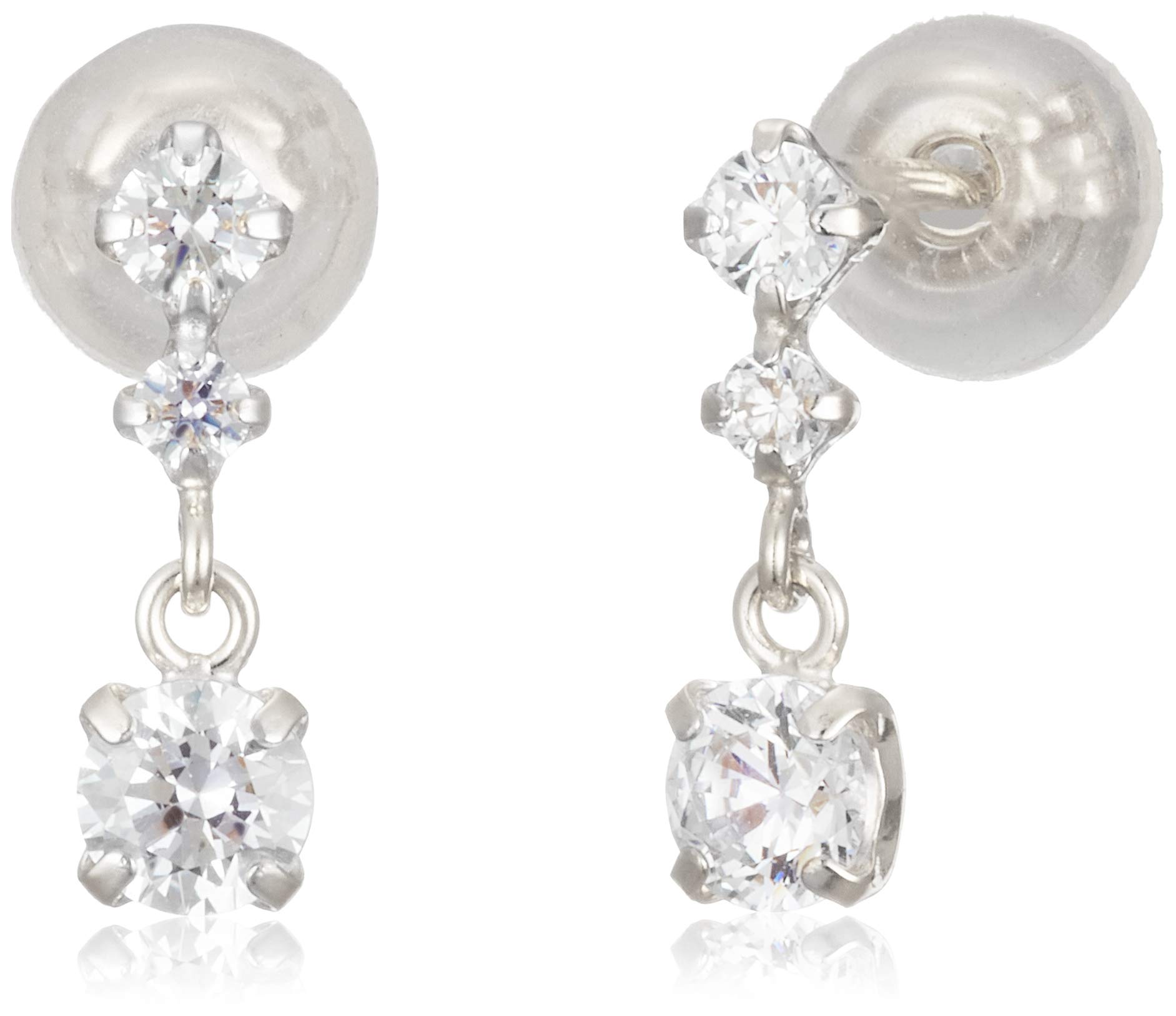 

Yondo K10 White Gold Earrings 151636153237 canal4℃ (Canal Sea) (WG)