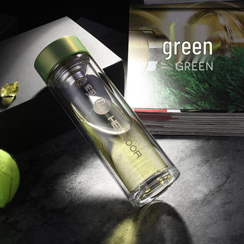 Zhishi Portable Double-Wall Glass Tea Infuser Bottle