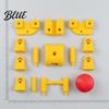 Retro-Spiel-Joystick-Tastenkappe Vintage 3D-gedruckt Neuheit Mechanische Tastatur 4-Tasten-Verbindung Mini-Kampf