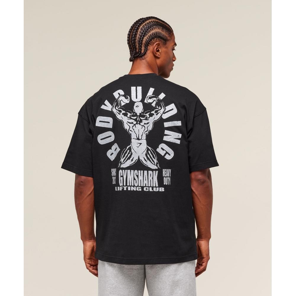 Gymshark LifTing Club Flex T shirT Black A2b8m Bb2j