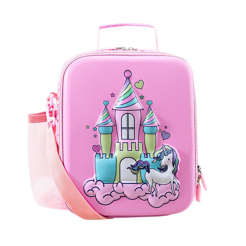 Eva Kids Lunch Bag With Cartoon Animal Pattern For Elementary School Students
