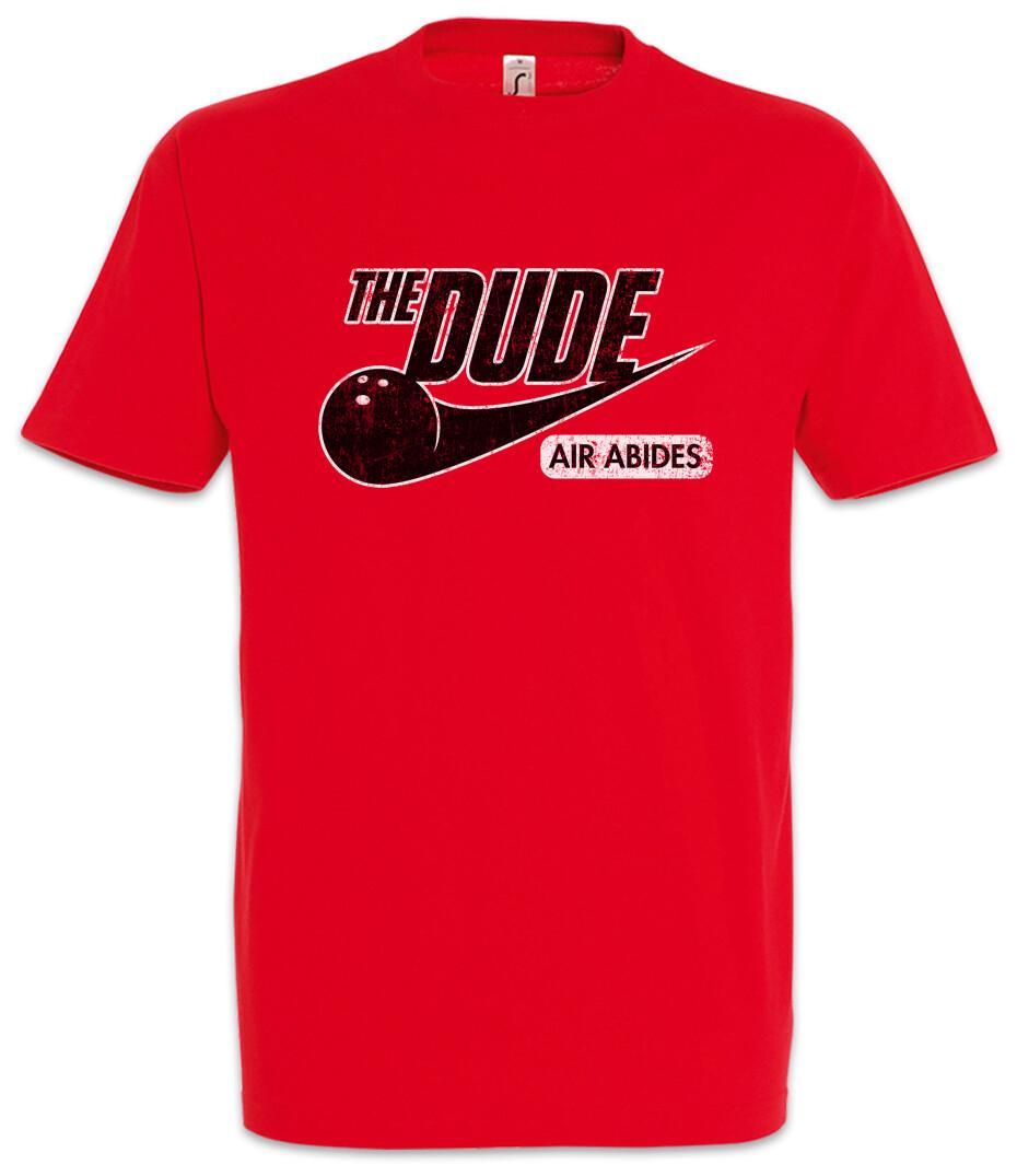 Dude Air T-Shirt The Walter Fun Big Lebowski Dude Donaly Donny Jeffrey Bowling XL