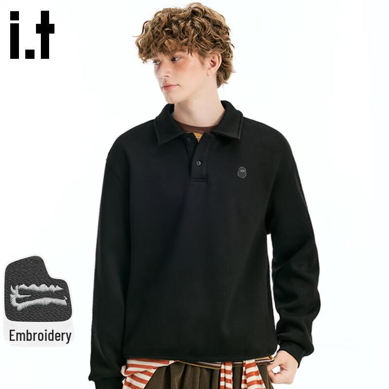 

Fingercroxxit Unisex Loose Fit Fleece-Lined Lapel Sweatshirt 3XL