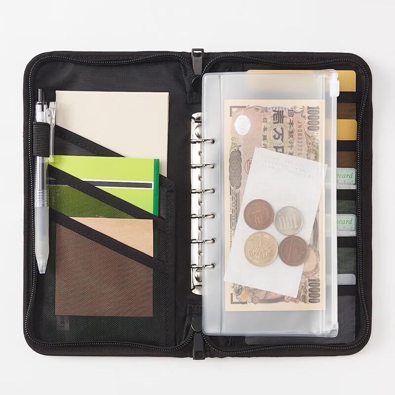 MUJI Polyester Reisepass- und Kartenetui