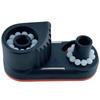 Confezione da 2 Basetta a Camma Composita a 2 File con Anello di Guida – Basetta per Corda ad Ingresso Rapido in Alluminio/Nylon Per Pilates, Barca, Vela (Adatto per corde da 3-12 mm)