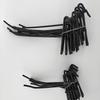 Metal Gridwall Hooks for Jewelry, Phone Charms, and Hardware Shelving