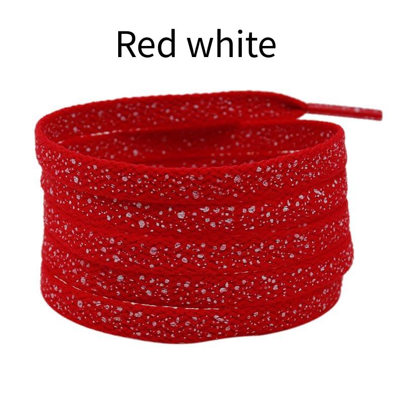 1Pair Ink Splash Rope Shoelace 0.8cm Wider Laces for Shoes Casual Sneakers Flat Shoelaces 100/120/140/160CM Shoes Accessories