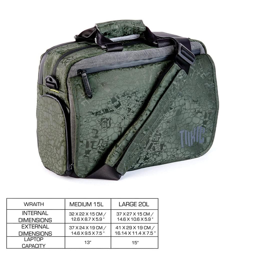 Legged Thing Wraith Medium Messenger Bag Emerald 3 WRAITH-EMER-M