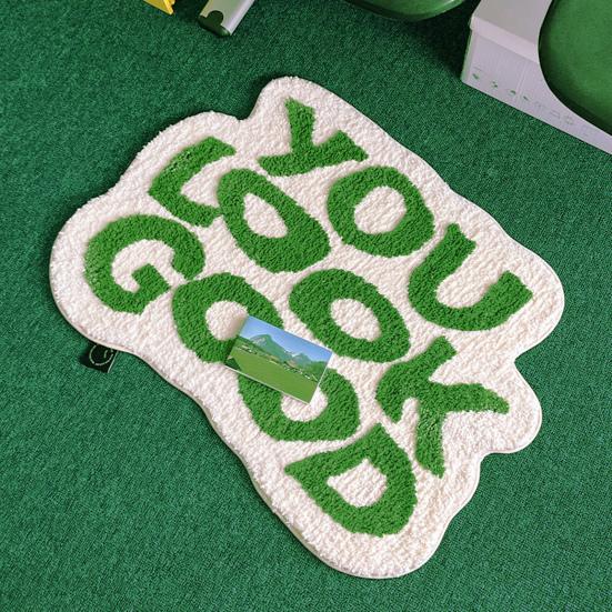 Bath Mat Anti-slip Bathroom Rug Super Soft Quick Dry Water Absorption Ultra-thick