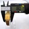 SEIKO Square Gold Watch [Working Condition] 2C21-5190