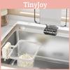 Abs Sink Strainer Basket With Mesh Filter For Kitchen Residue Prevention