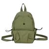 Schoolbag1011 new fashionable versatile women's backpack Korean version small backpack travel simple multi-layer breast bag canvas bag waterproof