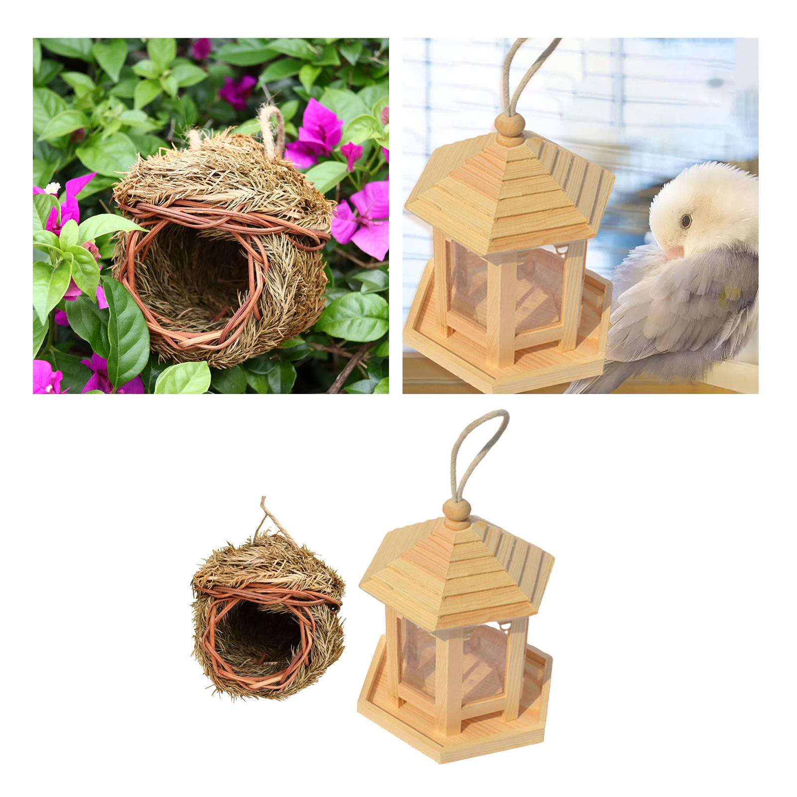 

Bird House and Feeder Outdoors Hanging Birdhouses Home Decor Accessories