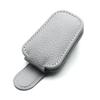 Car Sunglasses Holder Sun Visor Sunglasses Clip Cowhide Glasses Case Mount Auto Styling Ticket Card Clip Interior Accessories
