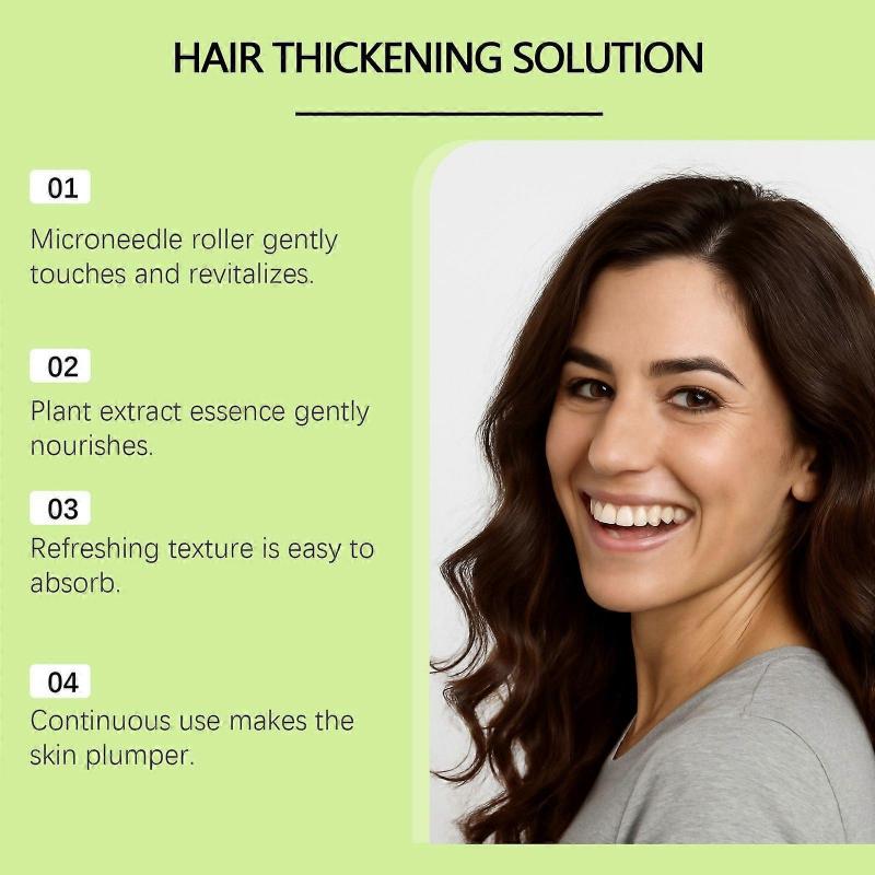 Hair Regrowth System - Advanced Hair Growth Treatment with Ginseng, Peppermint Oil & Ginger Root, Thickening Serum for Men & Women