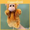 Monkey Plush Hand Puppet With Pp Cotton Filling For Kids Playtime Fun