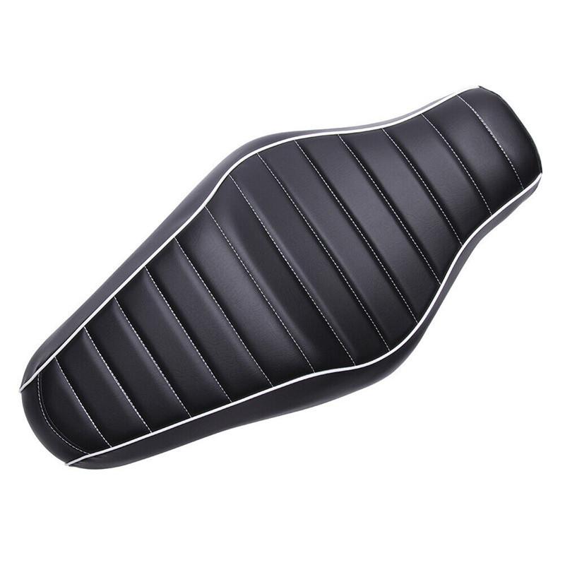 Motorcycle Front Driver Rear Passenger Two Up Leather Seat Cushion for Harley Davidson Sportster Iron 883 SuperLow 1200T