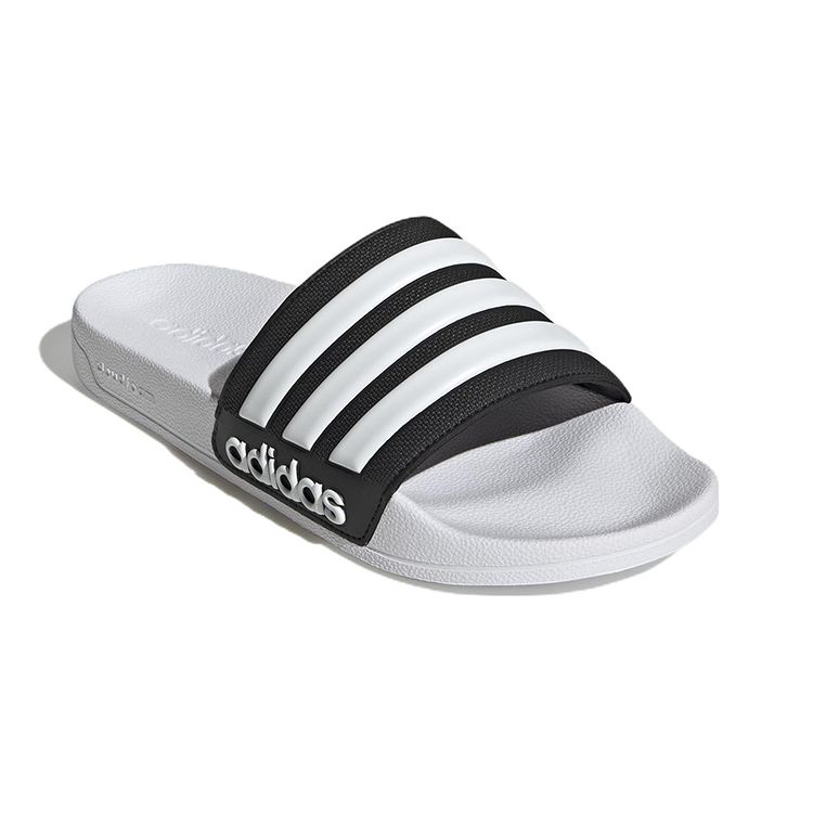 Adidas Adilette Shower Slide White Black Unisex Sneakers Core-Black Cloud-White GZ3773