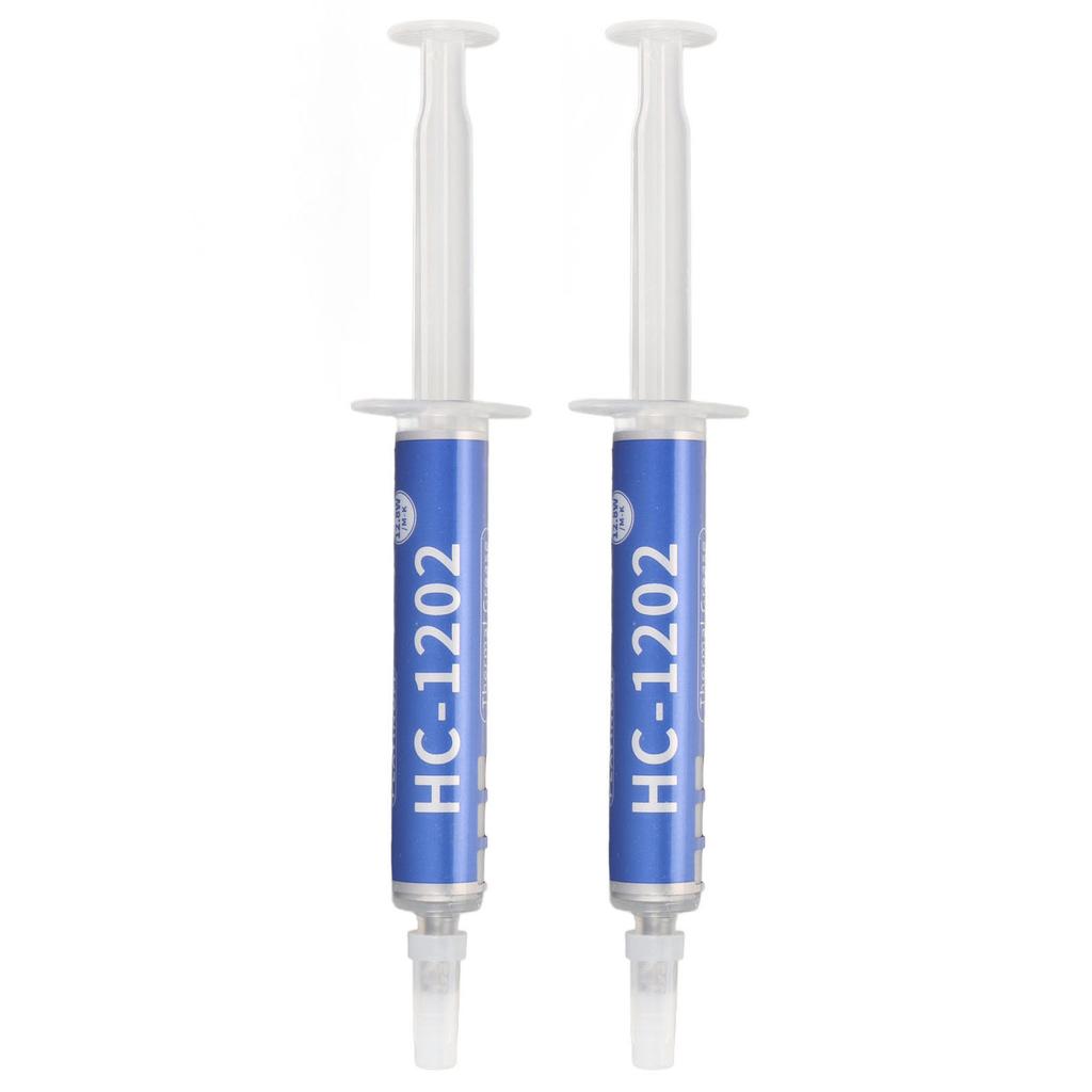 2PCS Thermal Paste 12.8W m.k High Thermal Conductivity Heatsink Cooling Grease Thermal Computer Paste for CPU GPU PC