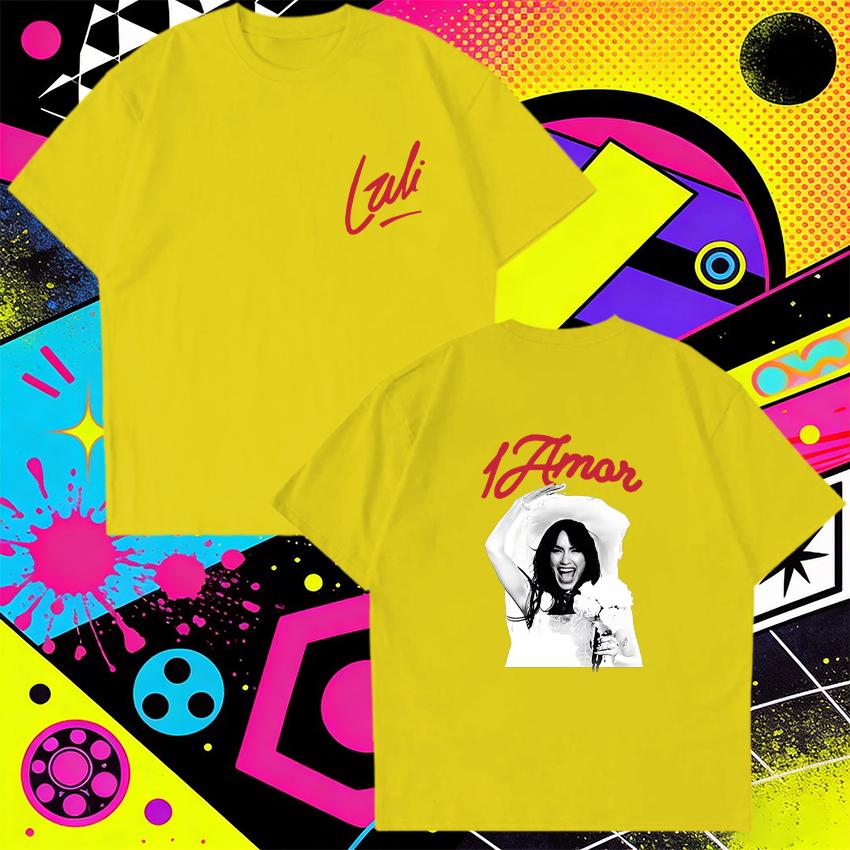 Singer Lali River Tour 2026 Print T Shirt Unisex Unisex Fashion Tee Shirt Casual Loose Cotton Short Sleeve Summer Tshirts Unisex