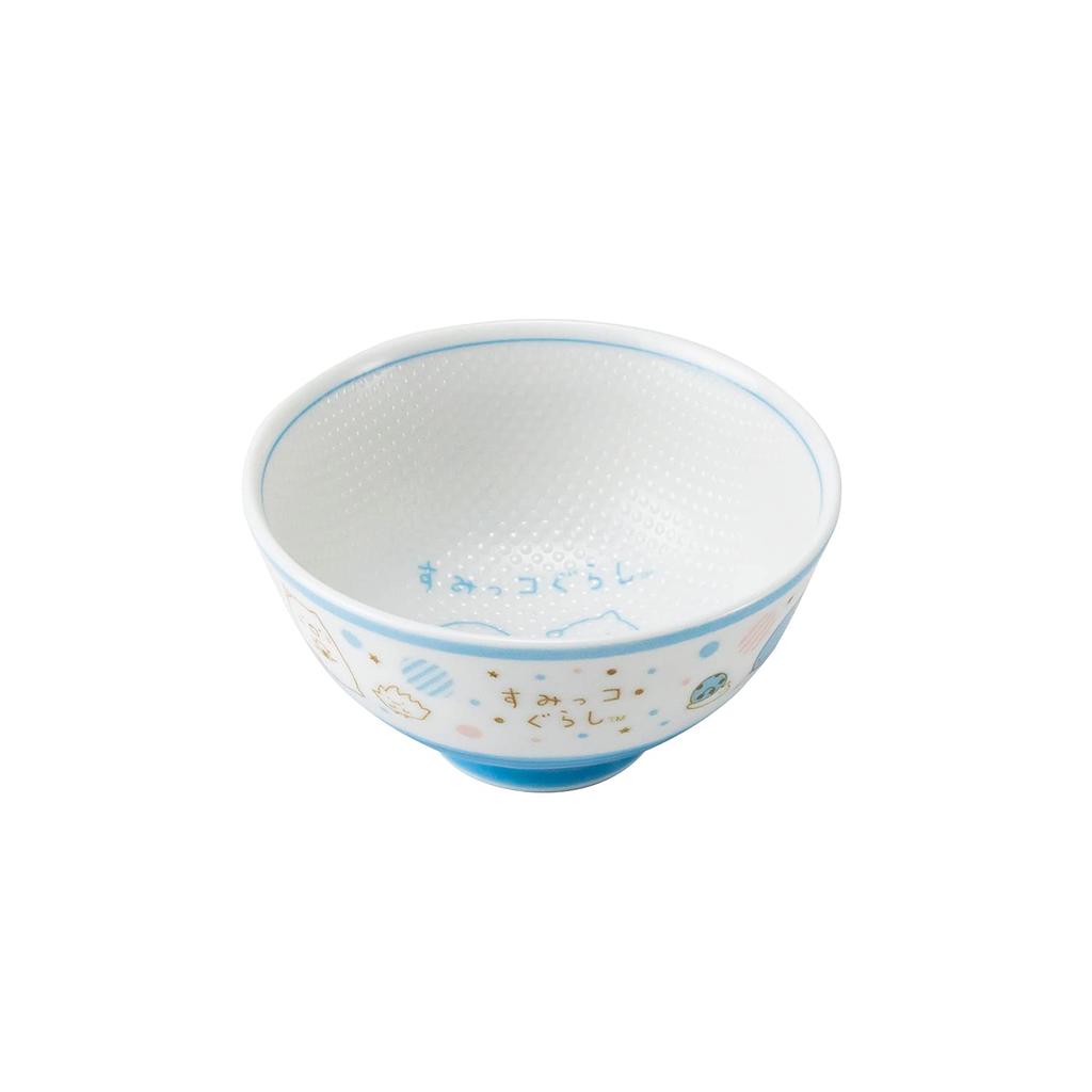 Asahi Koyo Sumikko Gurashi Rice Dot Light Diameter 11cm X Height 6cm Bowl, Pattern, SG21-01, Blue,