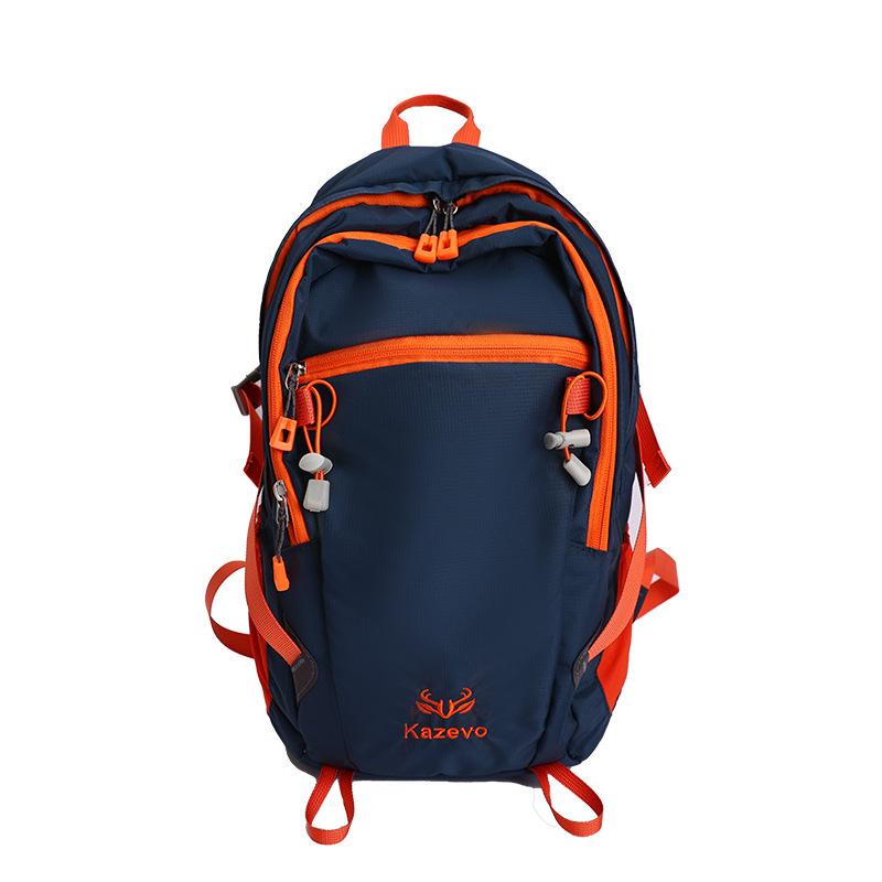 Schoolbag Mountaineering Bag Men's and Women's Portable Large Capacity Outdoor Travel Bag Fashion Anti-splashing Hiking Backpack Sports Backpack