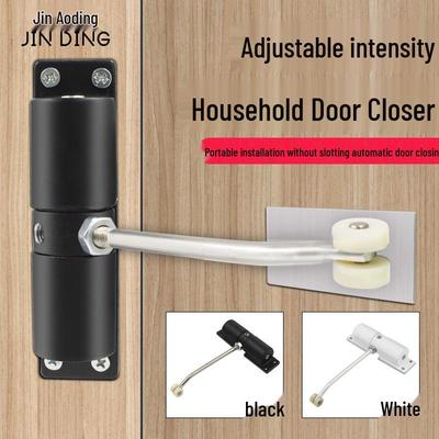 Tichý automatický zavírač dveří pro vnější železné nebo dřevěné dveře - Tlumič s odskokem pro domácí použití