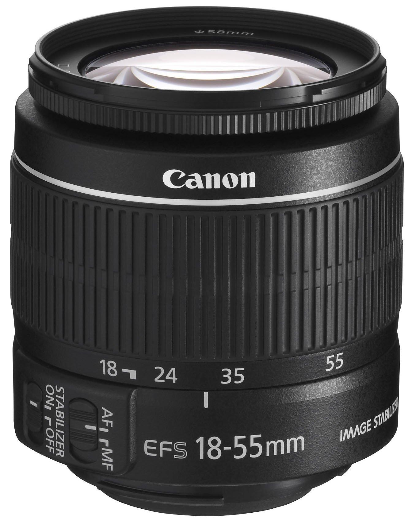 

Стандартный зум-объектив Canon IS II совместимый EF-S18-55mm F3.5-.5.6 APS-C
