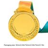 1Pcs Gold/Silver/Bronze Award Medal with Neck Ribbon Sports Reward  for Competitions Party Race