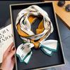 Big Brand Double-sided Printed Long Headband Silk Scarf Hin Scarf Ribbon Tie Bag Decoration Suit Scarf Waist Belt Multi Function