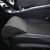 Autositz-Verlängerung Beinstütze für Fahrer Leder Universelle Beinauflage Polsterbezug Memory-Schaum Auto-Sitz-Verlängerung Polstermatte