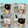 Minimalist Pu Chain Strap Small Square Bag For Daily Casual Use