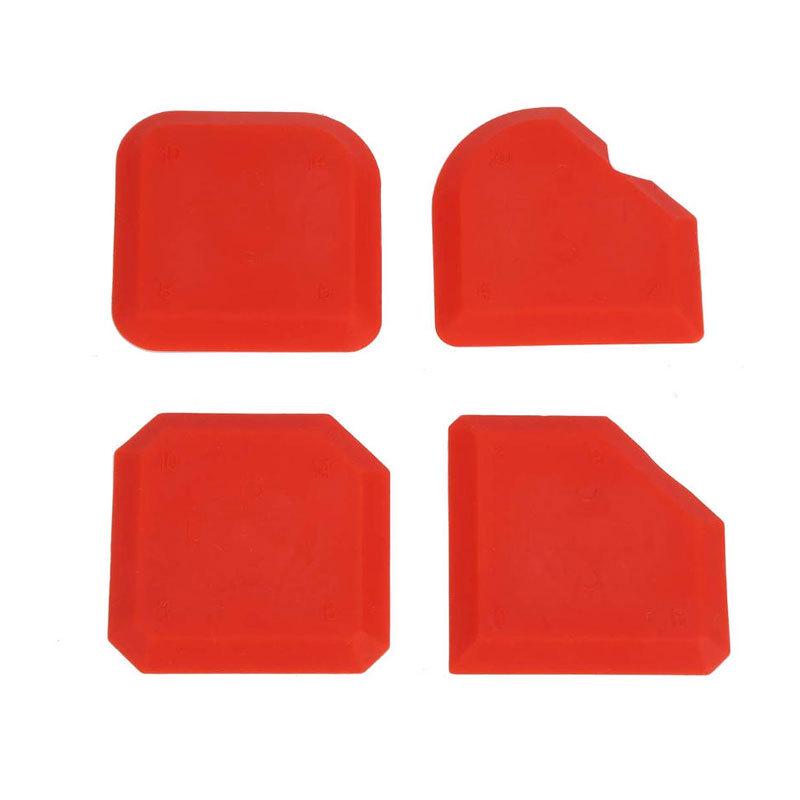 5-Piece Silicone Caulk and Grout Tool Set for Kitchen, Bathroom, Floors, and Windows