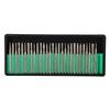Assorted 30-Piece Diamond Grinding Head Set, 3.0mm Shank
