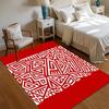 Chinese Red Carpet Lucky Colors Rugs Bedroom Decor Carpets for Living Room Washroom Floor Mat Chair Rug Gift Alfombra Home Decor