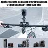 Universal Camera Holder Clamp Mount For Bikes Featuring Complete 360°rotatable 210°tilt Movement Secure Grip Design