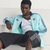 adidas Germany 2026 Originals Track Jacket Asia Sizing 'Semi Flash Aqua' Men's JZ9340