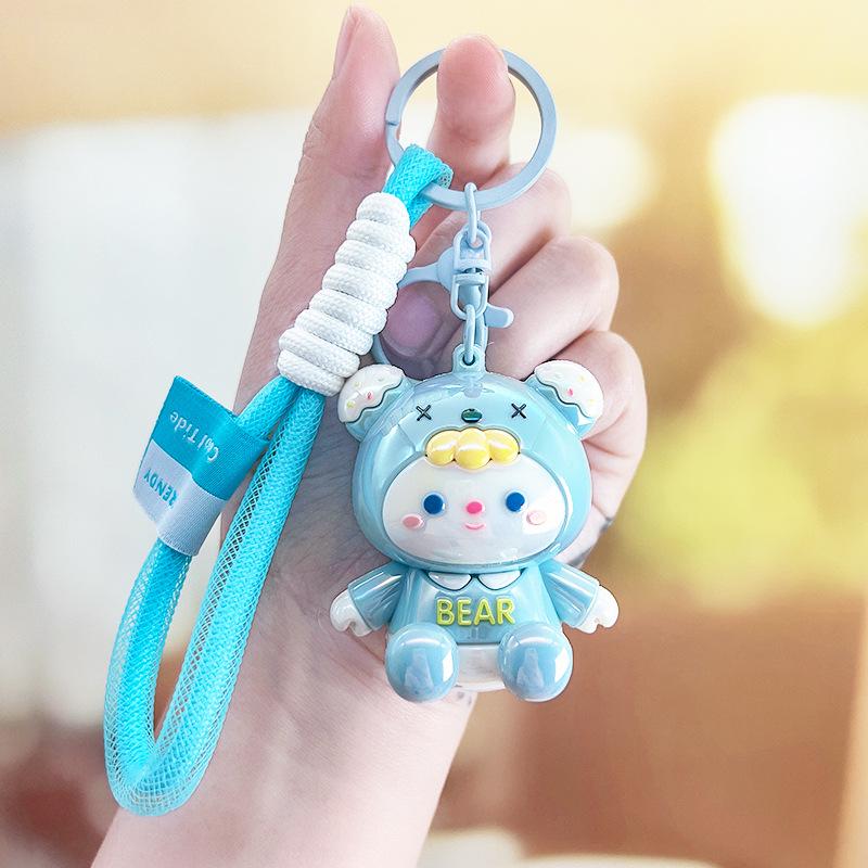 

Колорблок УФ Гальванізований Ведмедик Бобо М яка Гумова Лялька Шарм для Шкільного Рюкзака