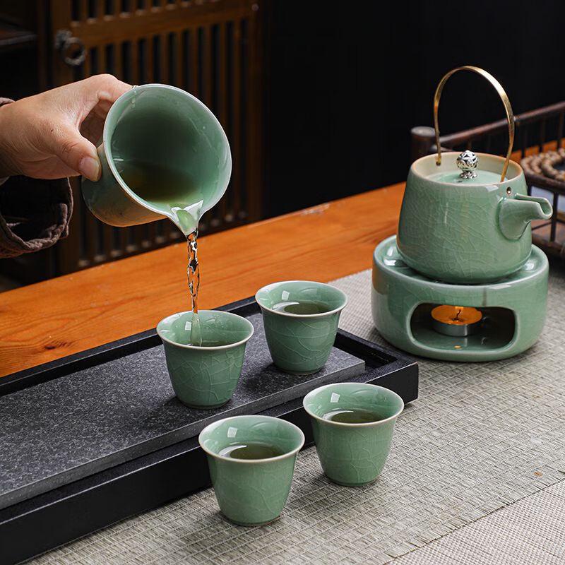 Qianxing Ge Kiln Ceramic Tea Set